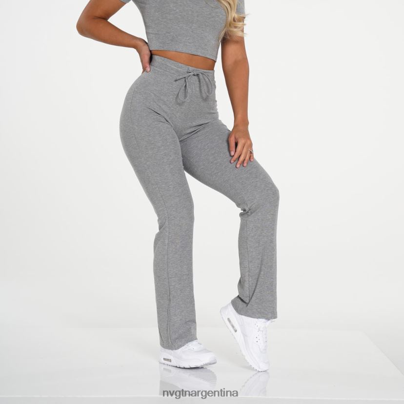 NVGTN hola pantalón lounge de fin de semana estilo de vida gris mujer 02B4LN750