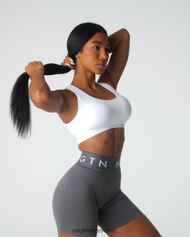 NVGTN inspirar sujetador sin costuras aptitud física blanco mujer 02B4LN14