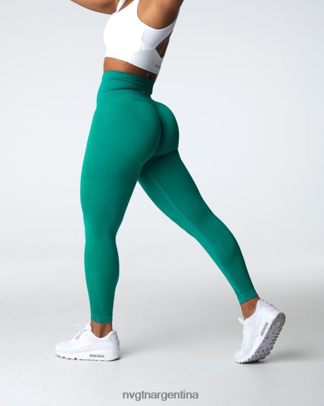 NVGTN leggins sin costuras contorno 20 aptitud física jade mujer 02B4LN490