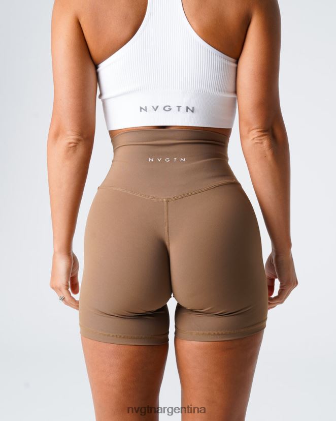 NVGTN pantalones cortos característicos 20 aptitud física moca mujer 02B4LN456