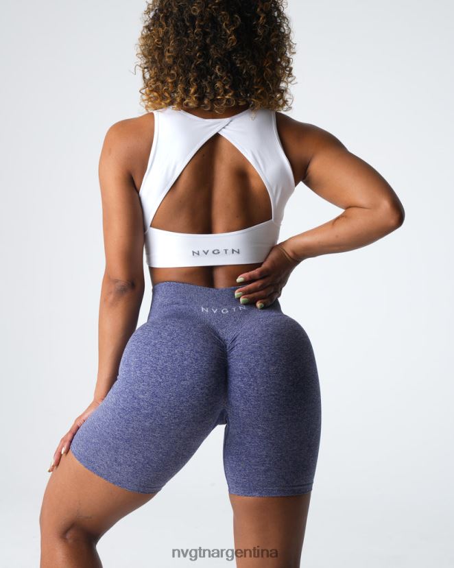 NVGTN pantalones cortos sin costuras aptitud física índigo mujer 02B4LN400