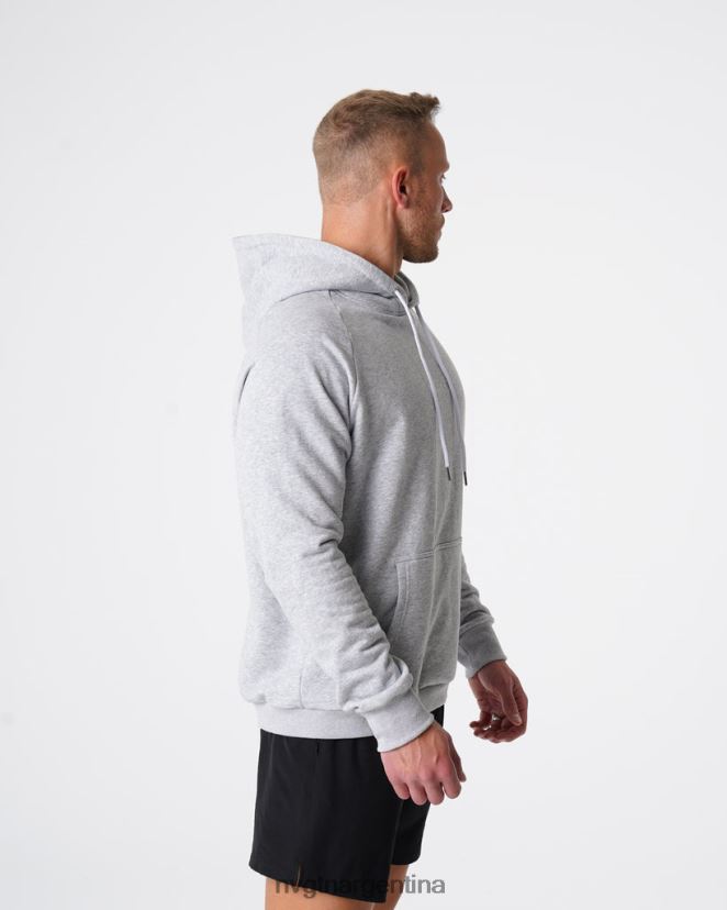 NVGTN sudadera con capucha tapas gris hombres 02B4LN786