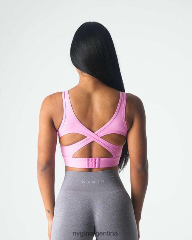 NVGTN sujetador atractivo aptitud física rosa caramelo mujer 02B4LN95