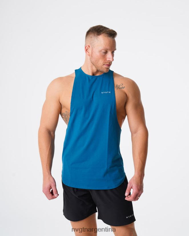 NVGTN tanque de borde de pulso tapas azul francés hombres 02B4LN801