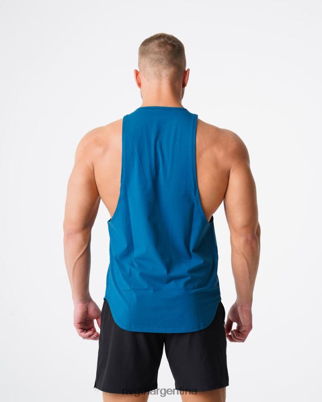 NVGTN tanque de borde de pulso tapas azul francés hombres 02B4LN801