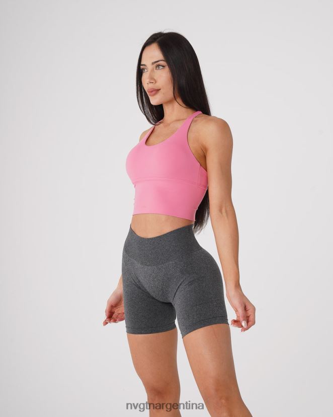 NVGTN top sujetador matriz aptitud física coral mujer 02B4LN85