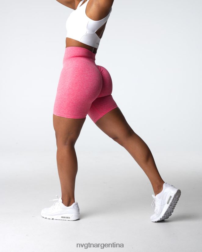 NVGTN pantalones cortos sin costuras aptitud física coral mujer 02B4LN405
