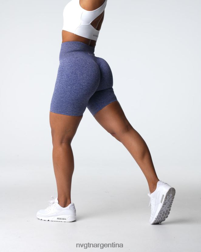 NVGTN pantalones cortos sin costuras aptitud física índigo mujer 02B4LN400