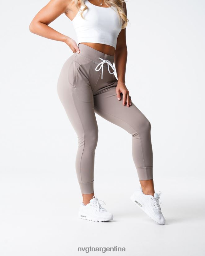 NVGTN corredores aptitud física gris pardo mujer 02B4LN697