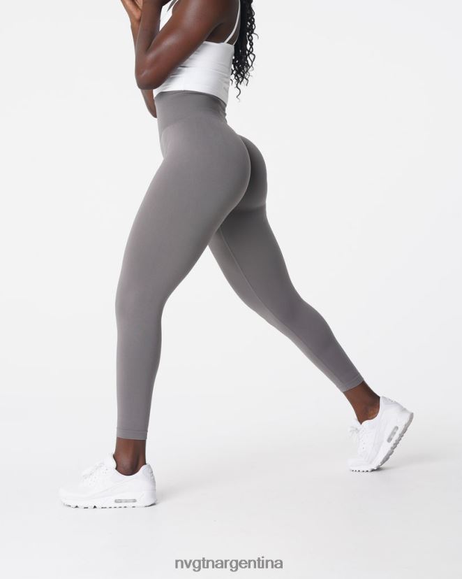 NVGTN leggins lisos sin costuras aptitud física carbón mujer 02B4LN572