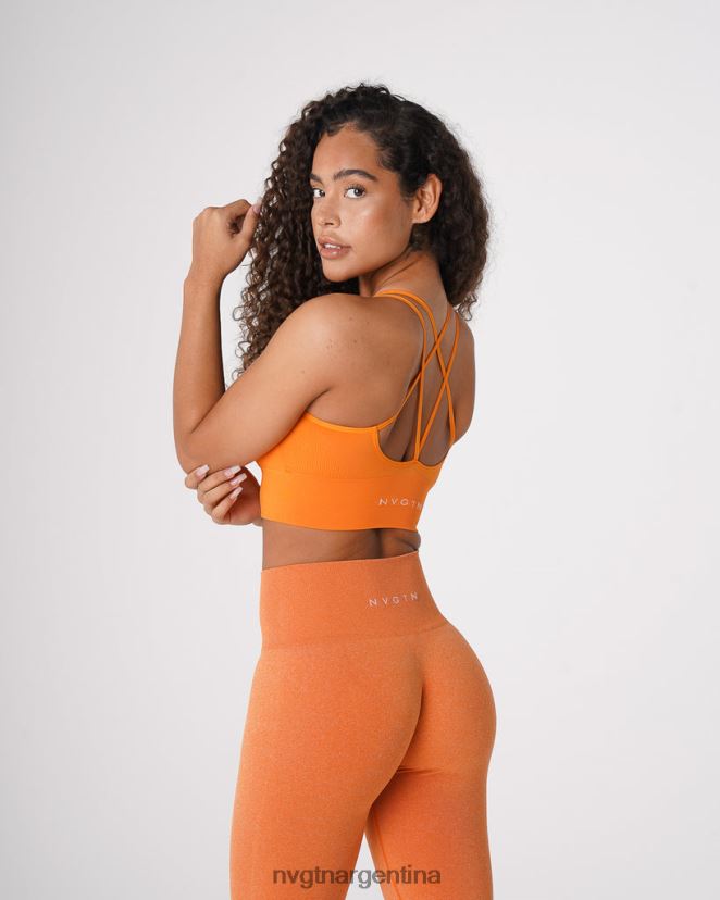 NVGTN sujetador sin costuras florecer aptitud física clementina mujer 02B4LN57