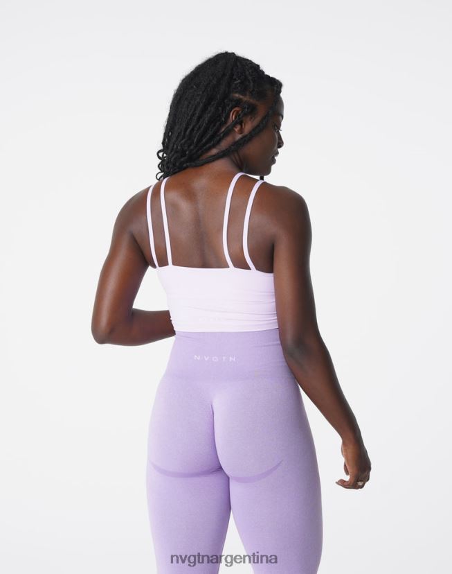 NVGTN top sujetador aplomo aptitud física lavanda mujer 02B4LN192